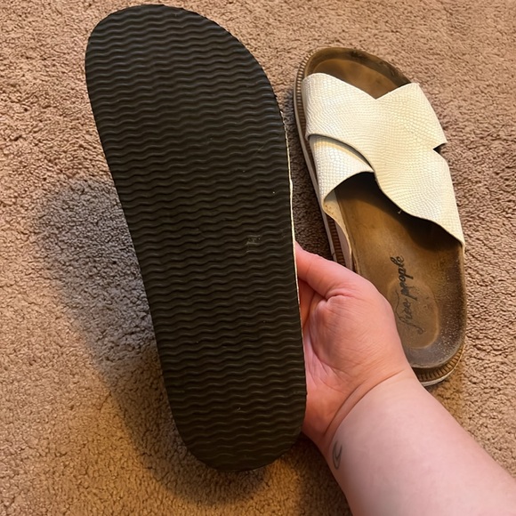 Free People Sidelines Foot-bedded Sandals - Picture 6 of 8